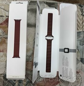 Apple Watch řemínek Umber Leather Link