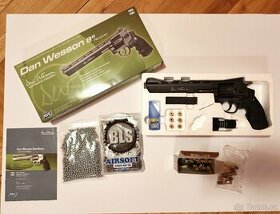 Prodám Airsoftový revolver DAN WESSON 8” - CO2