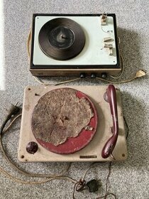 gramofon starý gramofon retro audio gramofon na díly - 1