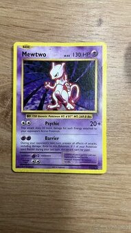 Pokémon karta mewtwo
