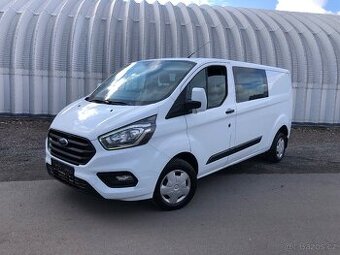 Ford tranzit custom 6míst L2H1 r.v 2019 96kw klimatizace