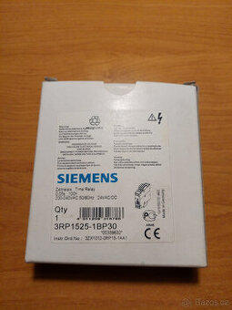 Časové relé Siemens 3RP1525-1BP30 ( náhrada 3RP2525-1BW30 )