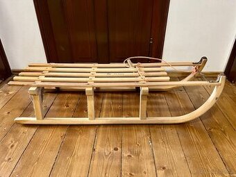 Dřevěné sáňky, zn. SIRCH classic sled Davoser 110 cm