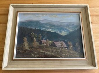 Obraz Paulus, Valašské chalupy 34x44