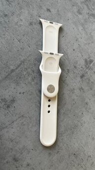 Bílý originální řemínek k Apple Watch, 42 mm, nový.