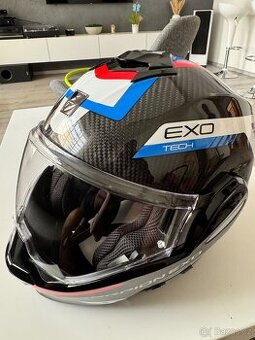 Překlápěcí helma Scorpion Exo tech carbon