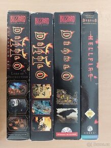 Diablo 1+datadisk / 2 + datadisk / Big Box / Rare - 1