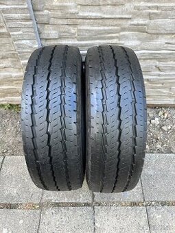 Použité letní pneu zátěžové : 215/75/R16C - 2 kusy