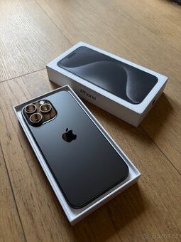 Apple iPhone 15 Pro Max 256GB černý