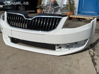 Přední nárazník Škoda Octavia 3, bílá CANDY