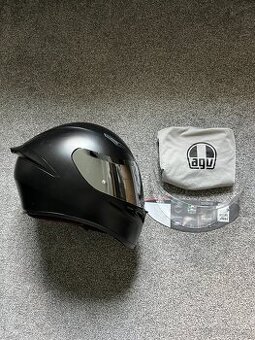 AGV K1-S vel. L - černá + stříbrné plexi – Jako nová