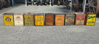 Plechovky od oleje