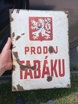 Smaltovaná cedule