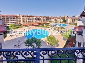 Studio 1+kk s verandou v luxusním SPA komplexu – Slunečné po