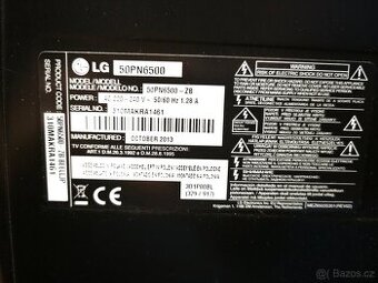 Televize LG plazma 50"