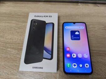 Prodám Samsung Galaxy A34 5G / 6GB/128GB černý