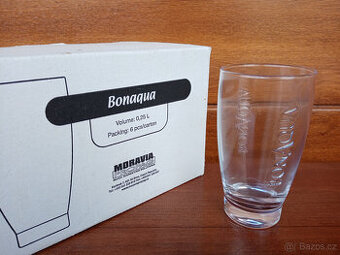 Sklo Bonaqua a Cappy 0,25
