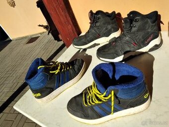 Zimní boty Adidas a Loup