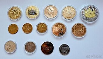 Prodám sbírku medailí domácího původu