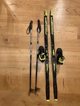 Rezervace -Dětské běžky Fischer skin 130, boty Boty 34