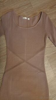 Dámské šaty - béžové