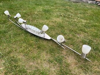 Stropní bodové světlo (LUSTR) se skleněným stínidlem