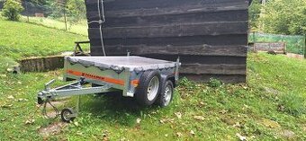 Vozík Temared s konstrukcí a plachtou - 1