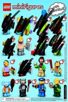 Koupím Lego minifigurky The Simpsons