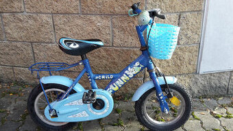 Dětské kolo modré 8"