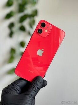 iPhone 12 mini 64GB červený - 100% baterie