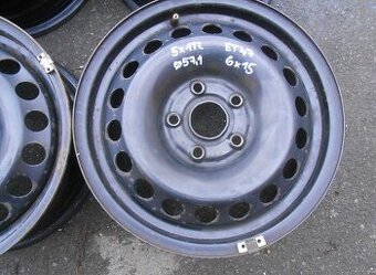 Plechové disky  15",rozteč 5x112,ET 47,šíře 6J, střed 57,1