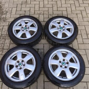 Originál alu kola Škoda Fabia I, II 5x100