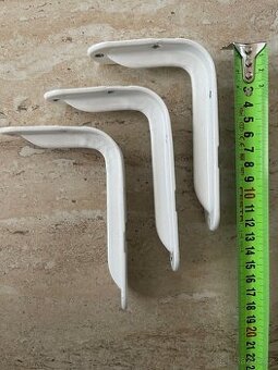 Kovové konzoly 12x8 cm 3 ks