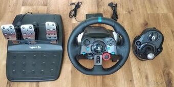 Volant Logitech G29 Driving Force + řadící páka