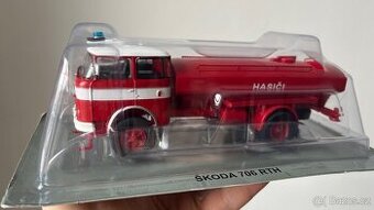 ŠKODA 706 RTH hasiči prémiový model 1/43 DeaGostini