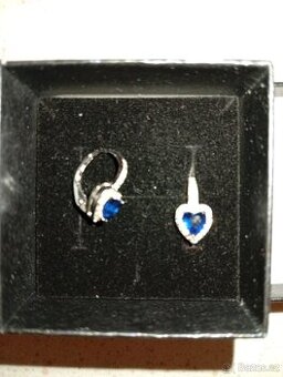 Romantické naušnice ve tvaru srdce