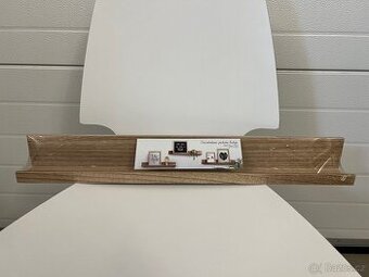 Police na obrazy 46 cm – nová, dekor dub