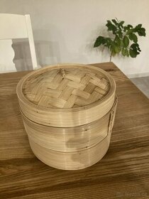 Bambusový napařovací hrnec