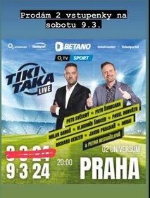 TIKI TAKA - Live - O2 Universum Praha
