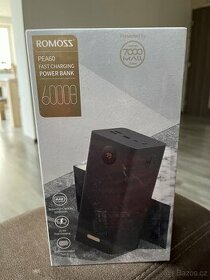 Powerbank Romoss PEA60 60000mAh, QC + PD, 22.5W (black) - 1