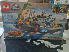 LEGO Jurský Park 76942 - Útěk Baryonyxe z lodě