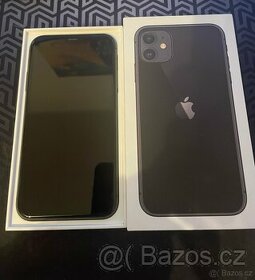 Apple Iphone 11 128GB Black + sklíčka + obaly