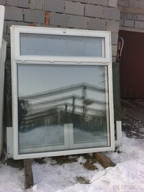 Plastova okna PEVNY FIX ,vrchni dil oteviraci v-217,š-174cm