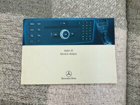 Návod k obsluze Audio 20 Mercedes Benz v češtině - 1