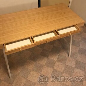 Ikea LILLASEN Psací stůl bambus