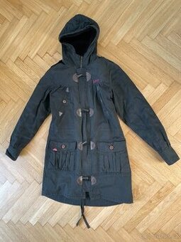 Dámský kabát parka Billabong s odepínací vložkou vel. M