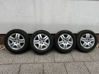 ALU originál VW 5x100, 15" + letní 195/65/R15