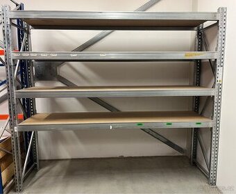 Policové regály Dexion P90 – s hloubkou 70cm