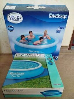 Bazén Bestway průměr 2m nový včetně podložky