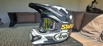 Arai MX-V Evo + brýle SWAP